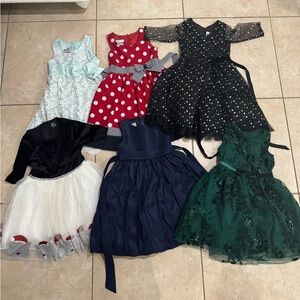 Assorted Girls' Dresses Collection size 6